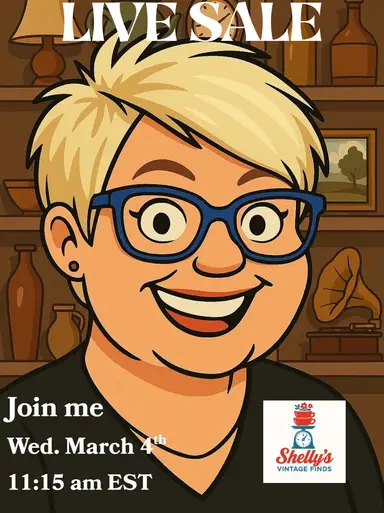 Shelly’s vintage Finds Live Sale