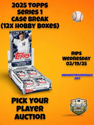 Topps Series 1 Player Auction Break #2 