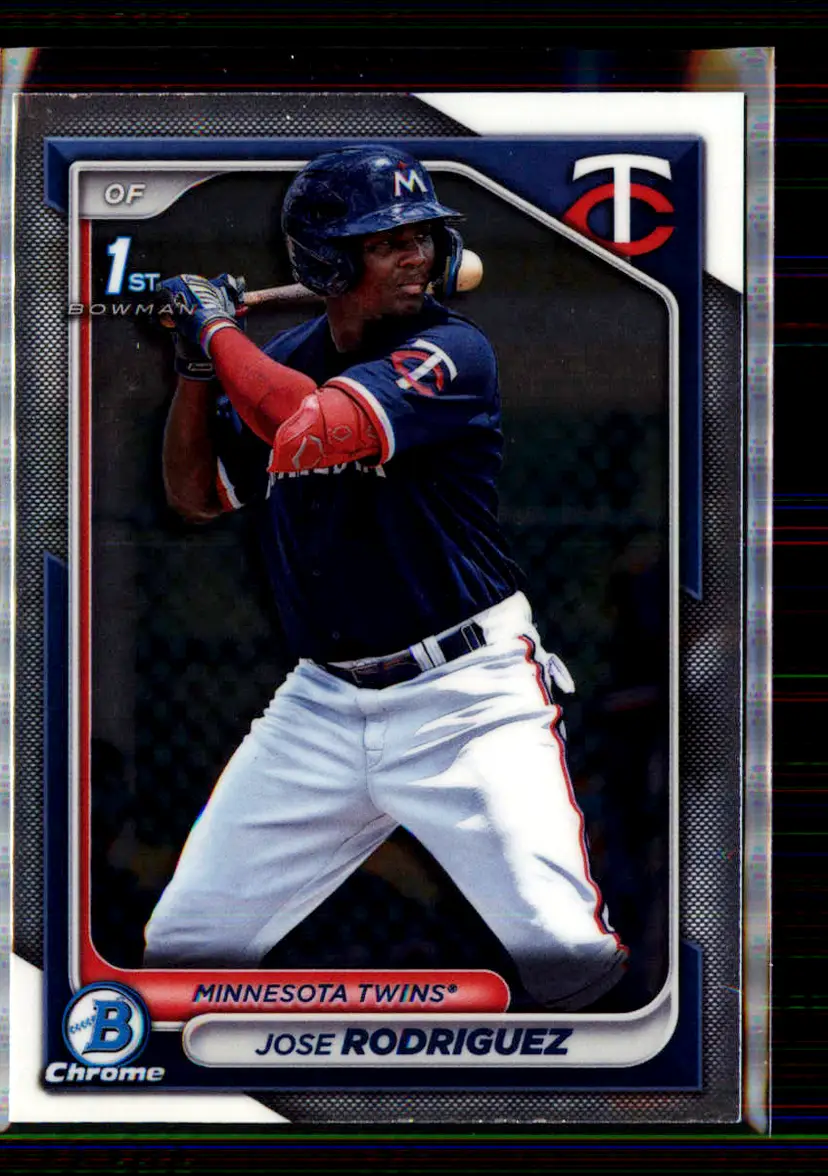 Jose Rodriguez 2024 Bowman Chrome #BCP-71 - Minnesota Twins - (147-156)