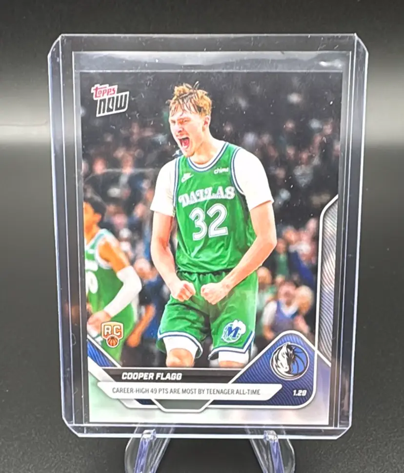 2025 Topps Cooper Flagg RC Career High Points 1.29.26 #150 RC