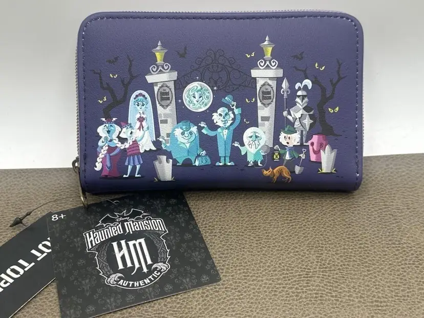 Disney Loungefly Haunted Mansion Wallet NEW