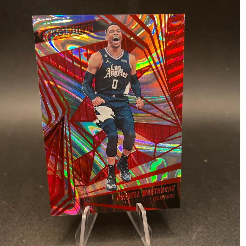 Russel Westbrook #/199 Basketball Card 2023-24 Revolution Los Angeles Clippers
