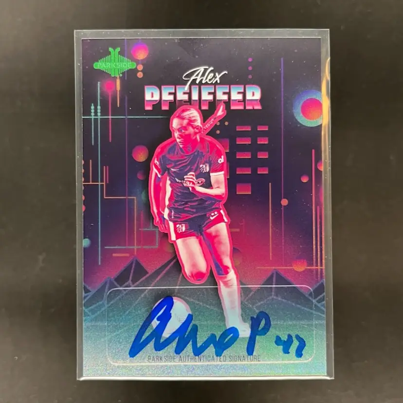 Alex Pfeiffer 2024 Parkside NWSL Retro Rookie Autograph /89 Soccer Card
