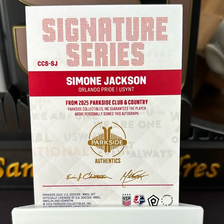 Simone Jackson - 2025 Parkside Club & Country - Signature Series /200