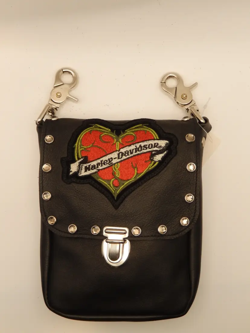 Leather Clip on Hip Purse