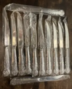 Reed & Barton Richmond Hill 18/10 Stainless Steak Knife (Set of Twelve) NEW