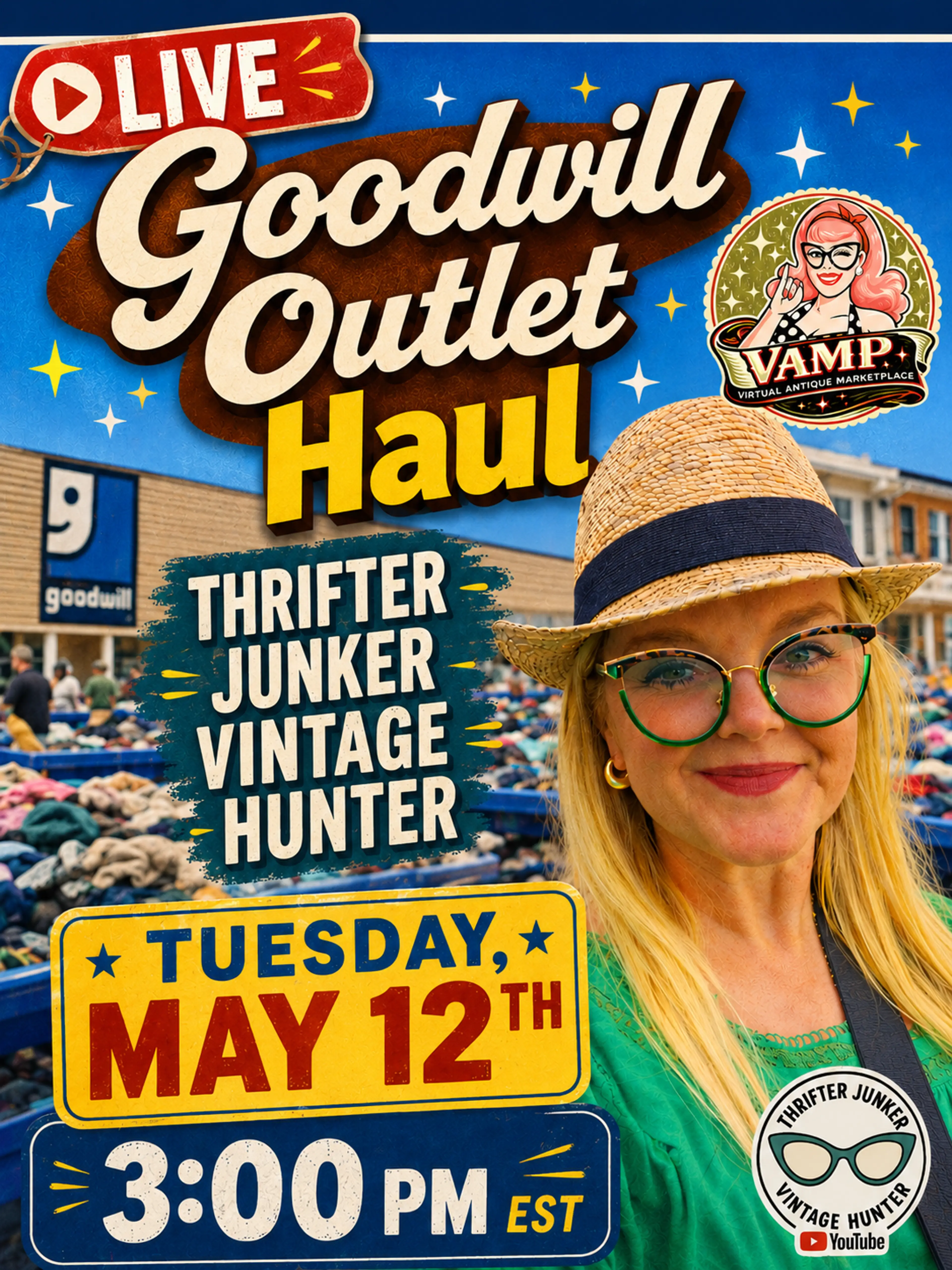 Goodwill Outlet Haul With Thrifter Junker Vintage Hunter 