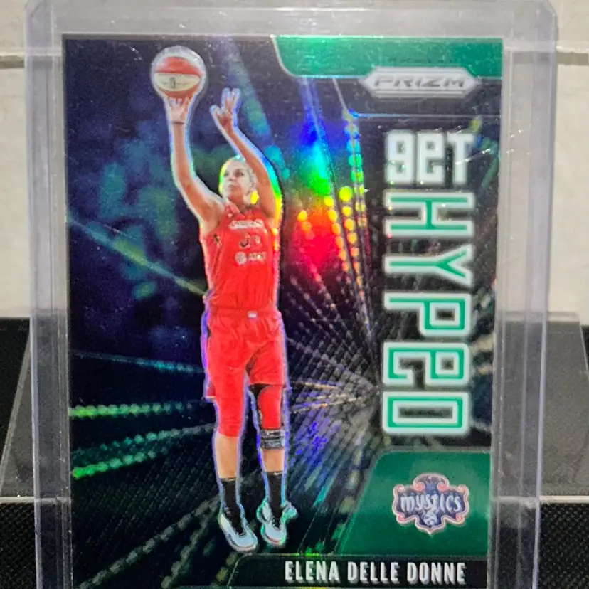 Elena Delle Donne Prizm Get Hyped Card - Washington Mystics
