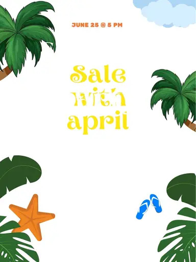 Sale With April