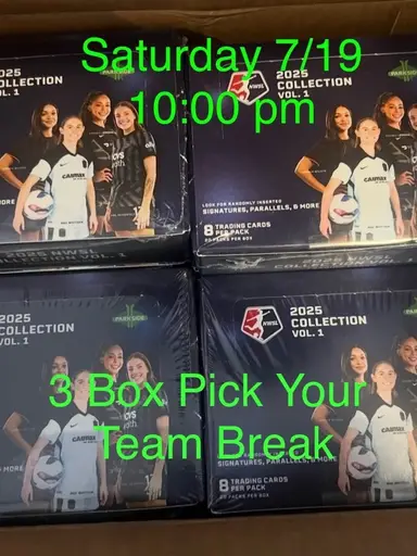 7/19 10:00pm 3 Box Break