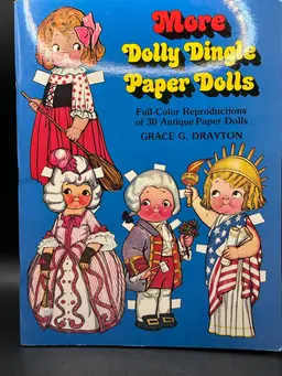 Vintage 1979 More Dolly Dingle Paper Dolls Grace Drayton (Campbell Kids) Dover