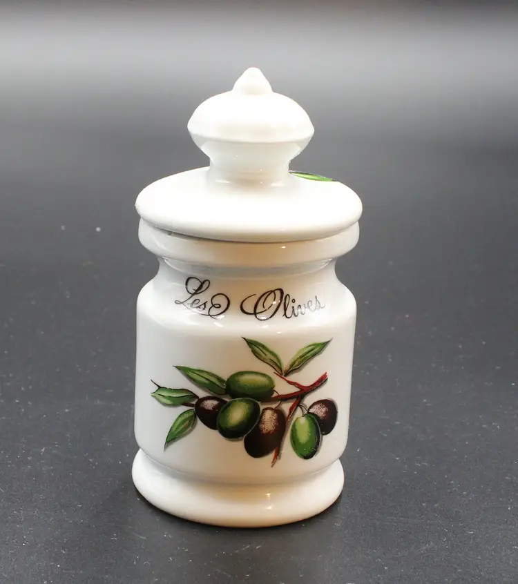 French Olive Jar, Decor de Paris/Made in Paris