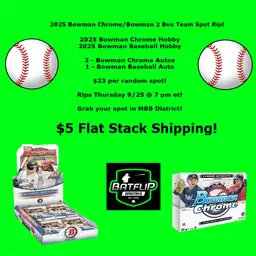 2025 Bowman Chrome/Bowman 2 Box Team Spot Rip! #BFB25