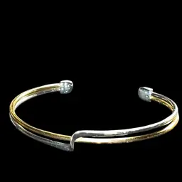 Bracelet As Pictured Two Toned