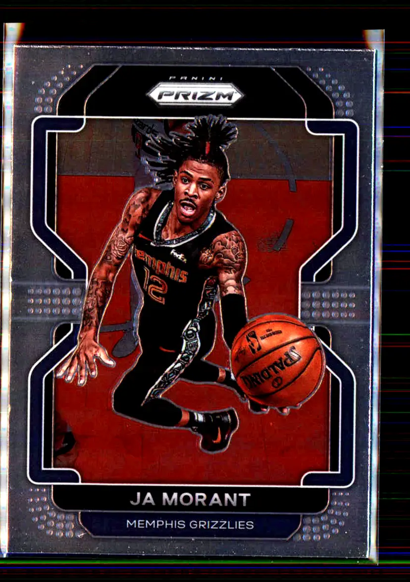 Ja Morant 2021-22 Panini Prizm #194 - Memphis Grizzlies - (136-111)