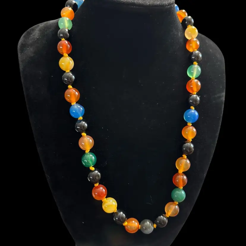 Glass Beaded Necklace