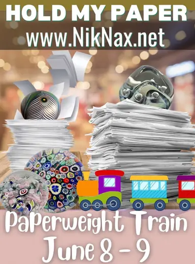 Hold My Paper - PAPERWEIGHT TRAIN