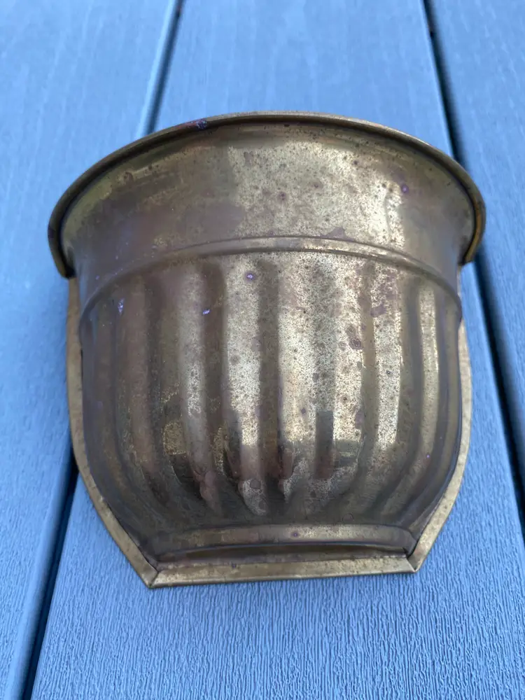 BRASS WALL POCKET