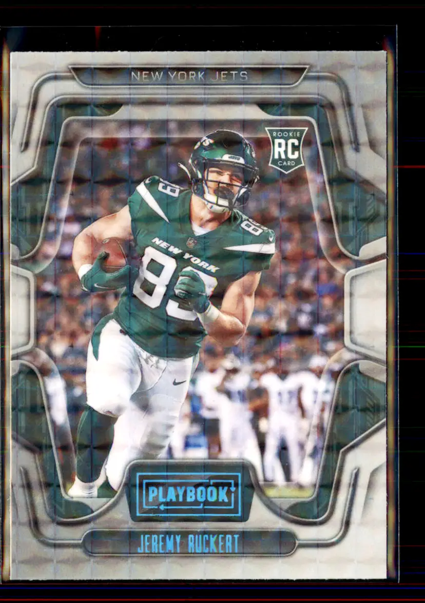 Jeremy Ruckert 2022 Panini Playbook Mosaic #154 - New York Jets - (2-41)