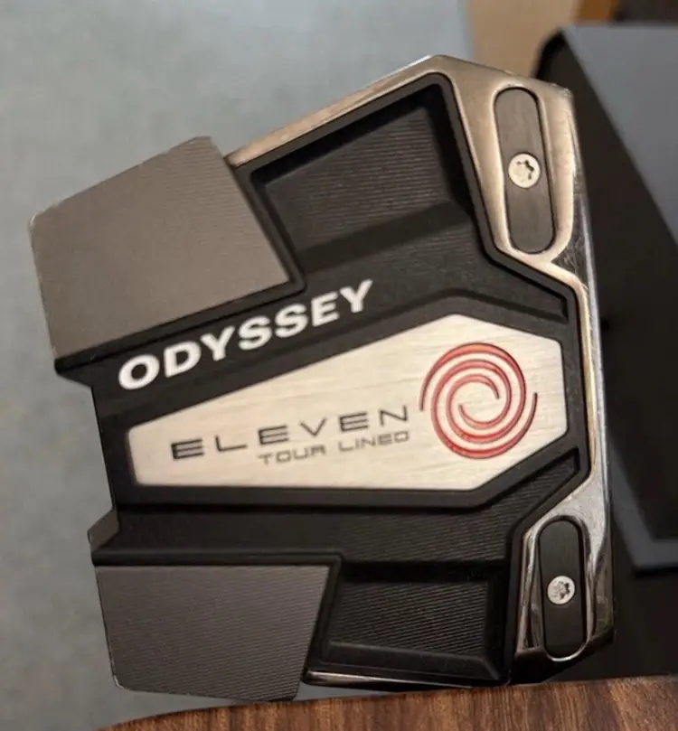 Odyssey Eleven Tour Lined Putter, like new!