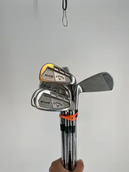 Callaway Razr X Forged Iron 3-9+PW RH Project X Rifle Stiff Flex Steel Shaft 6.0