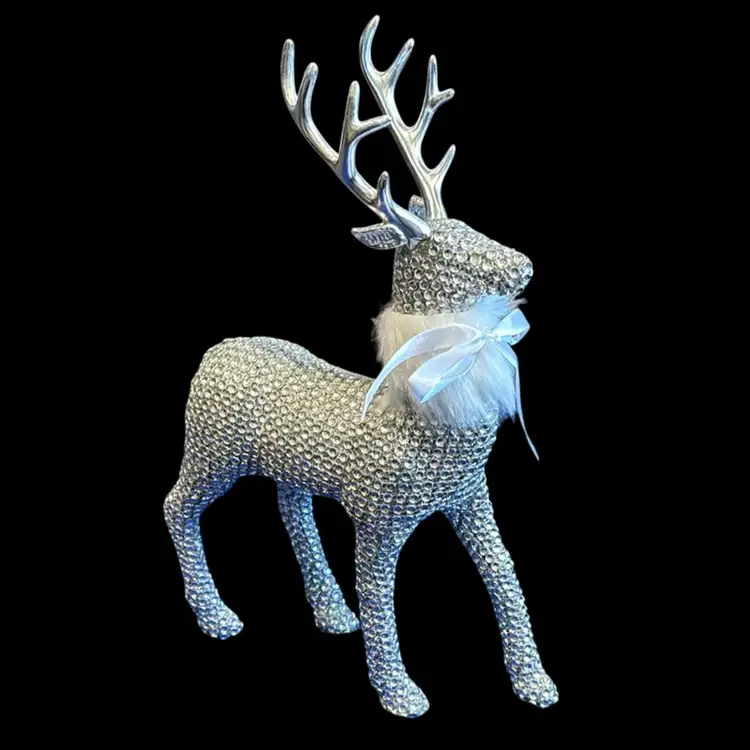 Glitter & Rhinestone Reindeer