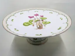 George Briard Victorian Garden China Cake Stand