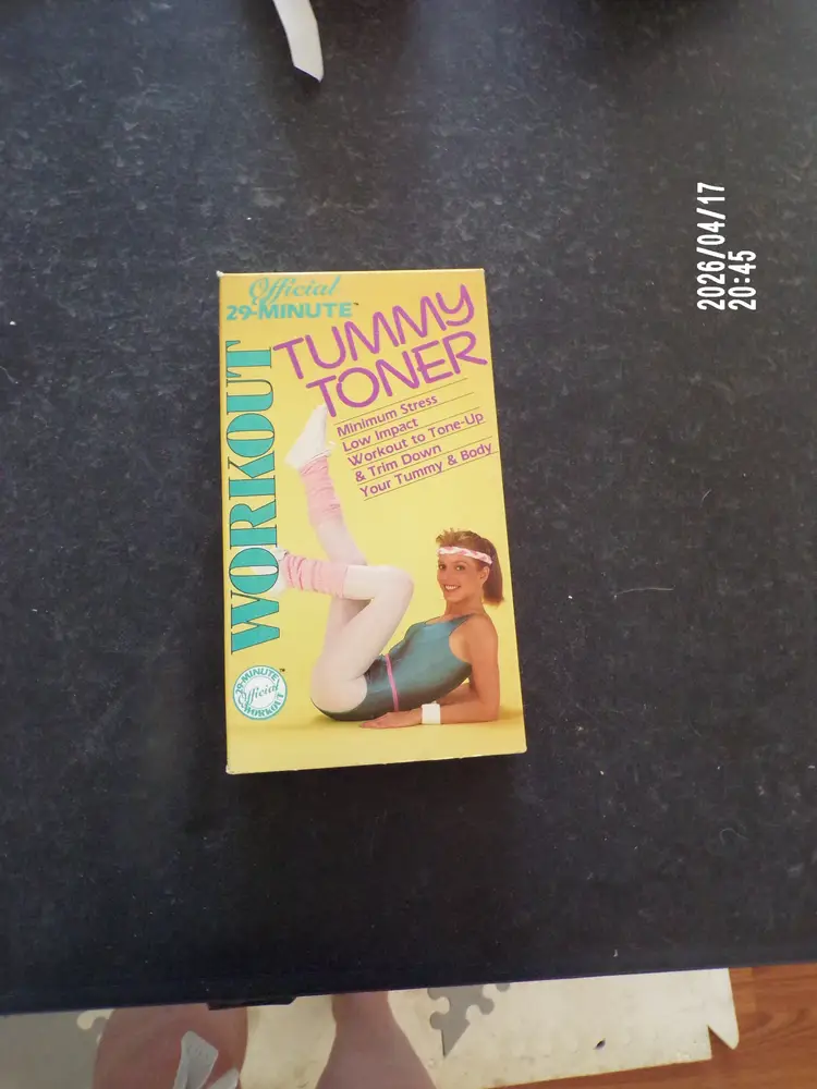 Vintage VHS – Official 29-Minute Workout: Tummy Toner – 1980s Fitness Video