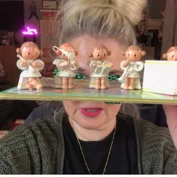 Wooden angel band lot