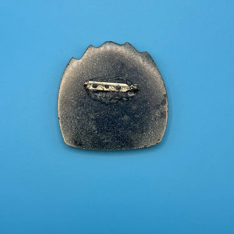 Vintage Crushed gemstone Art Nouveau-Art Deco Brooch