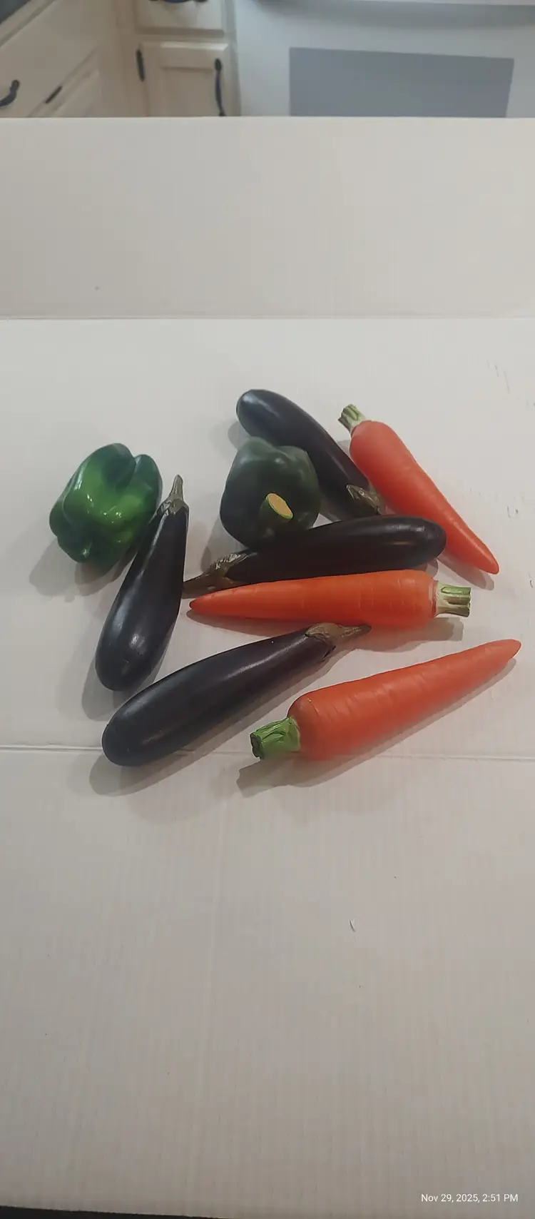 #01 Fake veggies plastic