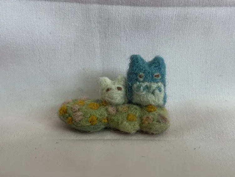 Needlefelted Miniature Totoro’s