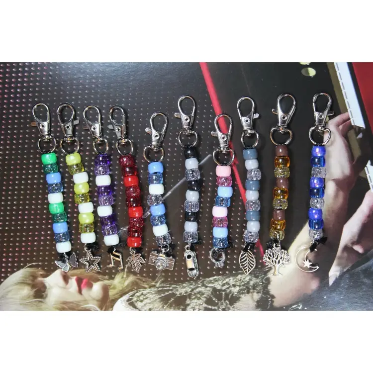 TS Beaded Eras Keychains