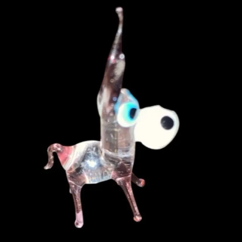 #23- Just In From Ukraine Discontinued Hand Blown Miniature Figurine