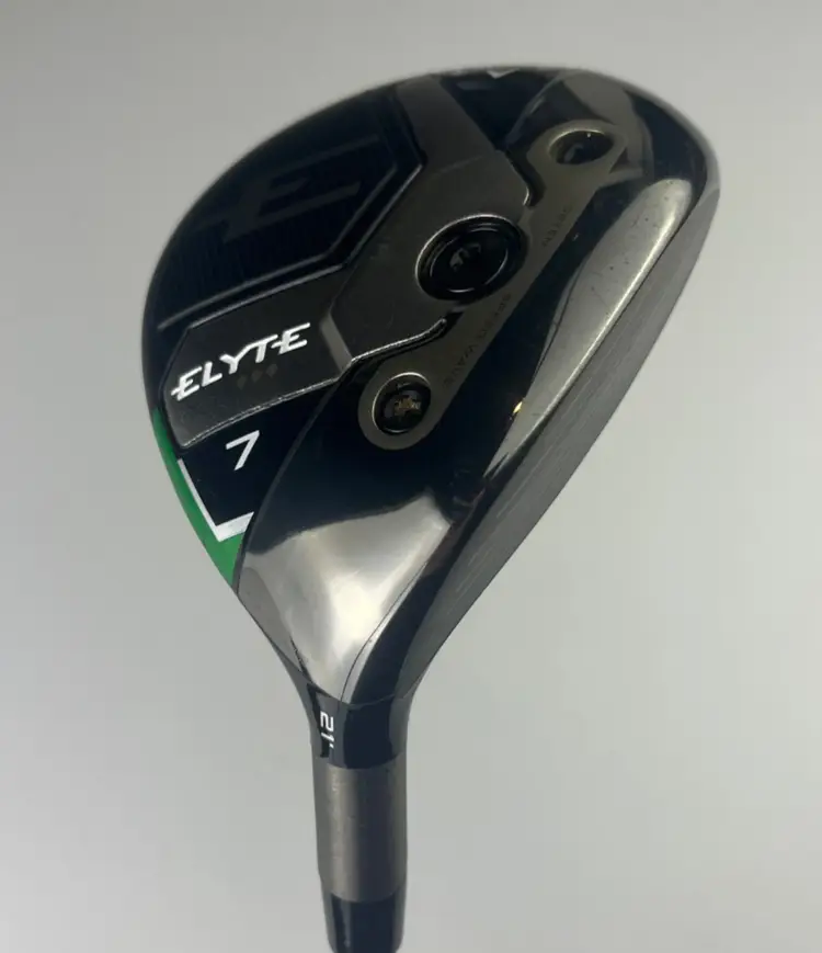Callaway Elyte Triple Diamond 21* 7 Wood - Aretera EC1 Blue 75 Stiff - EXCNT +HC