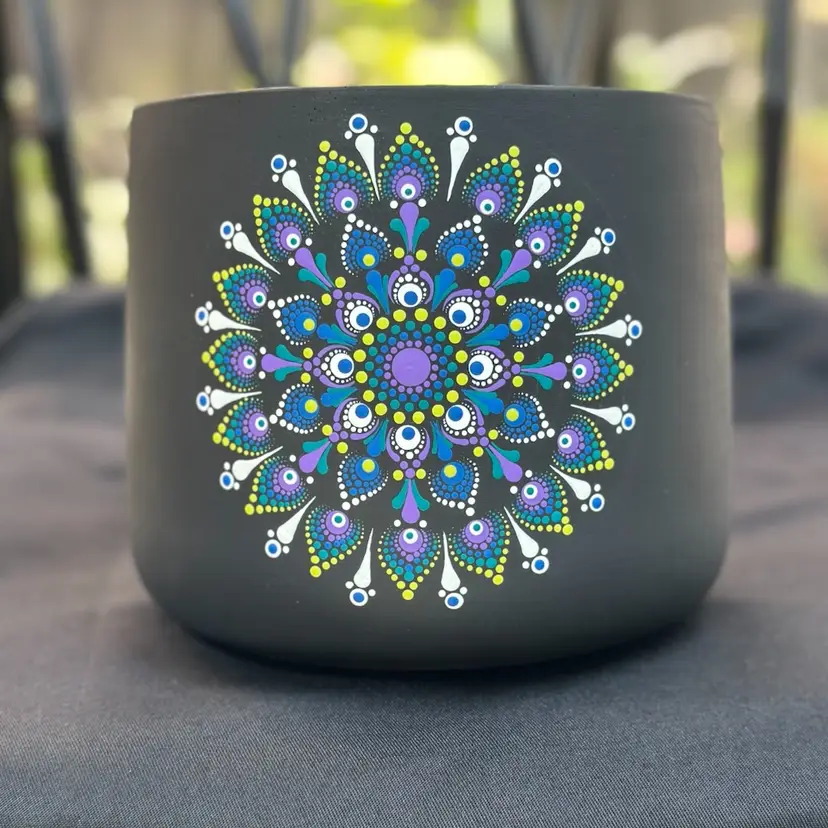 #01 - 6 Inch Concrete black/Peacock