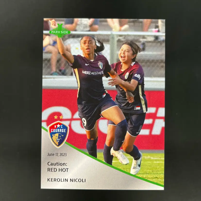 Kerolin 2023 Parkside Pronto NWSL #67 Silver /10 Soccer Card