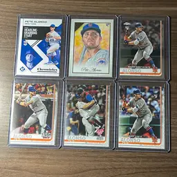 Pete Alonso Rookie Lot. New York Mets.