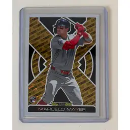 Marcelo Mayer RC Topps Black Gold Boston Red Sox