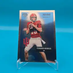 Fernando Mendoza 2025 Bowman Chrome University '55 Throwback RC Indiana Hoosiers