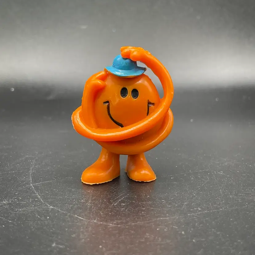 Mr. Tickle Arby's PVC Toy Figurine Mr. Men & Little Miss Character Vintage 1971