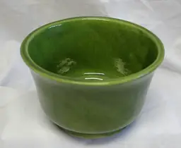 Haeger Green Glazed Planter