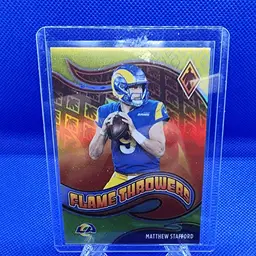 2021 Panini Flame Thrower Matthew Stafford 17/75 Los Angeles Rams