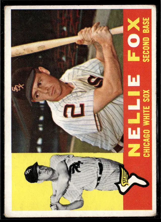 #16 Nellie Fox 1960 Topps #100 *LIVE AUCTION*