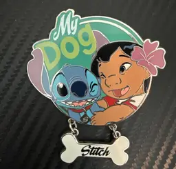 MY DOG STITCH PIN TRADING PARIS DLP LIMITED EDITION DISNEY