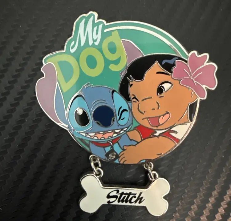 MY DOG STITCH PIN TRADING PARIS DLP LIMITED EDITION DISNEY