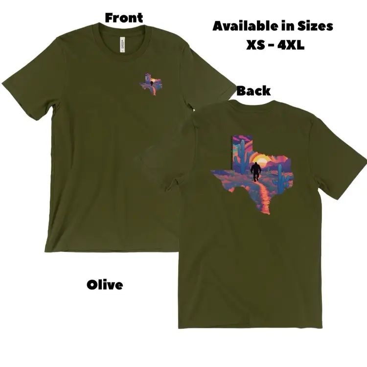 Olive Texas Wild Shirt