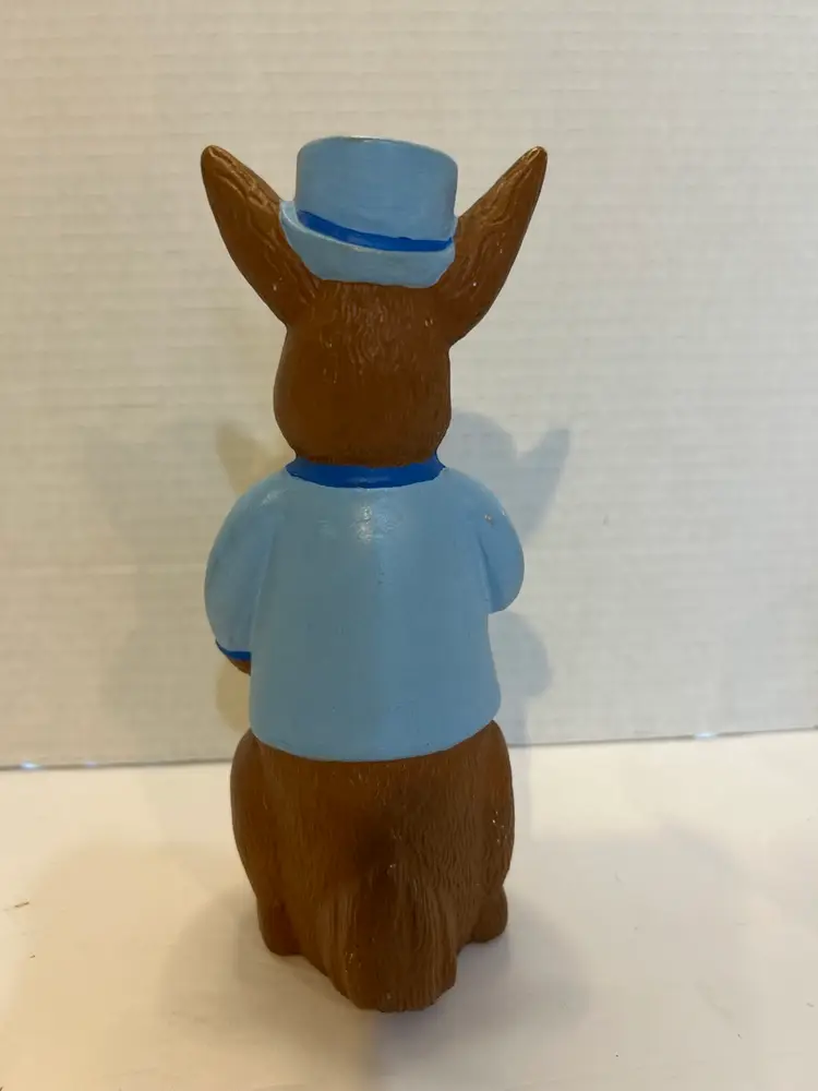 Ceramic Chocolate Bunny Hobbyist Vintage