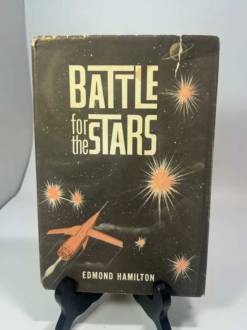 Vintage 'Battle for the Stars' by Edmond Hamilton Hardcover 1961 Torquil Book