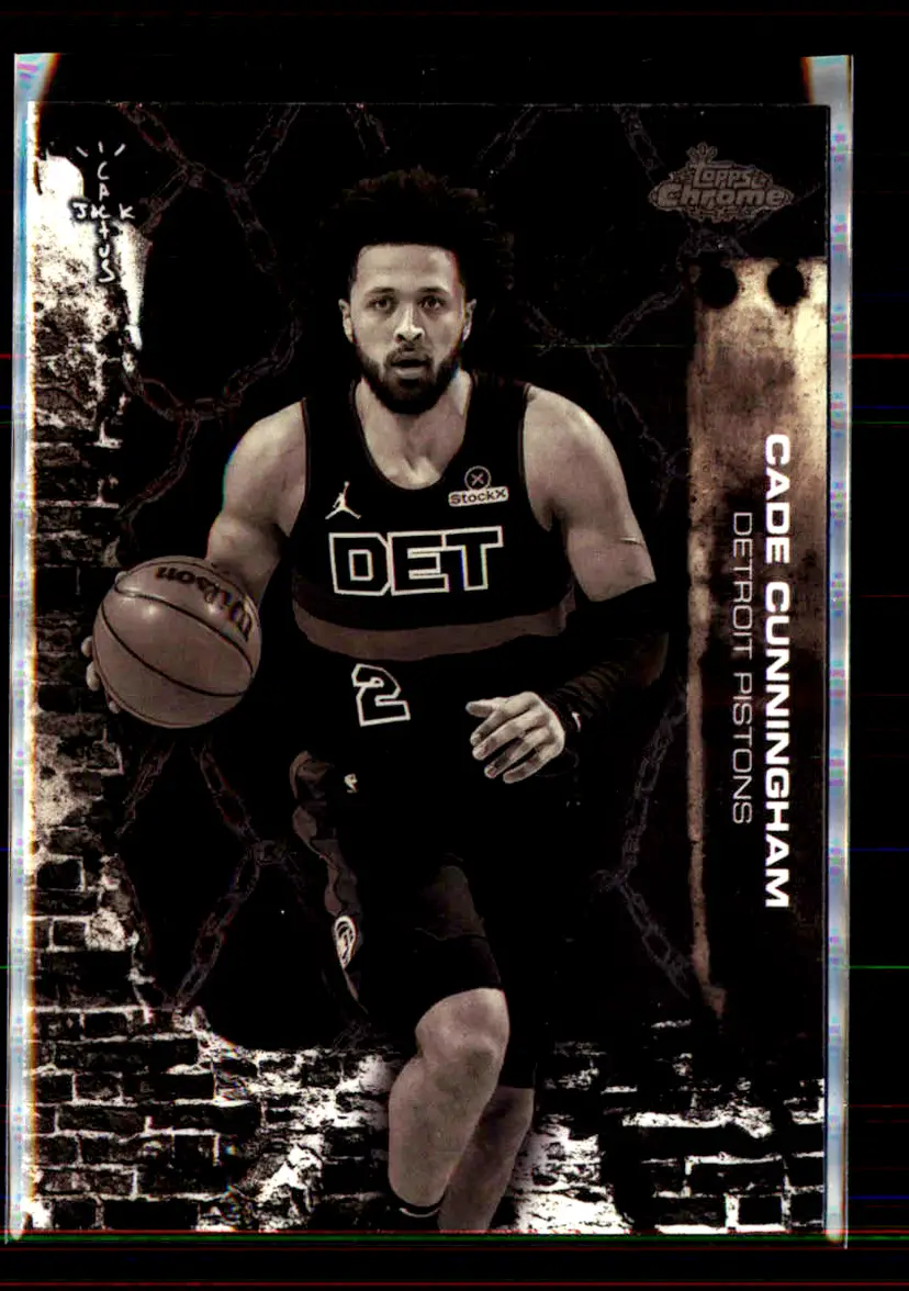 Cade Cunningham 2025-26 Topps Chrome x Cactus Jack #13 - (139) - Detroit Pistons
